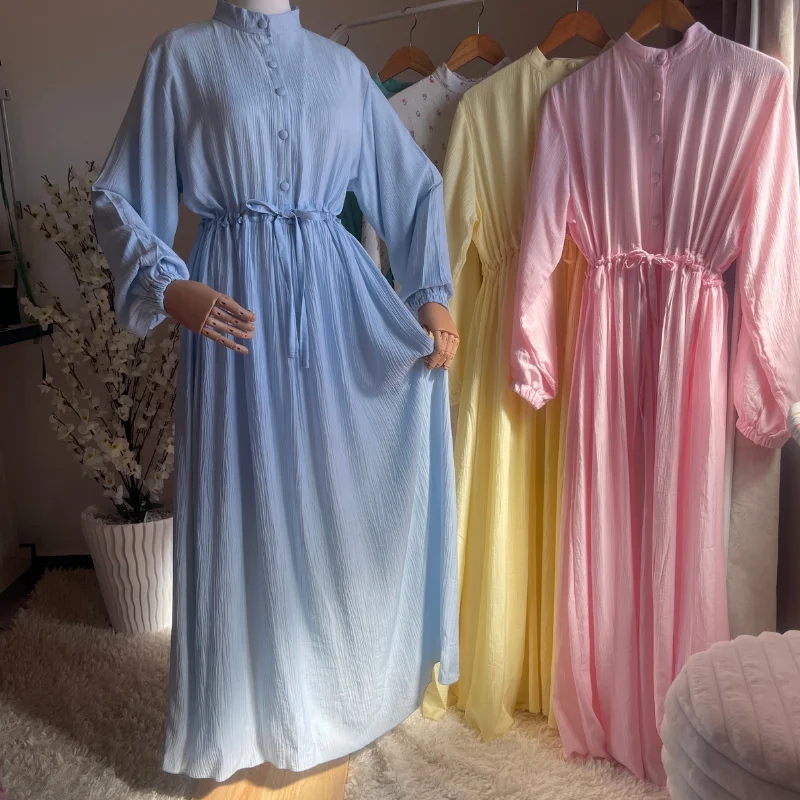 ROBE - BLEU PASTEL