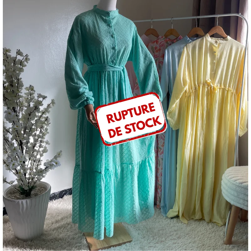 ROBE - VERT EAU