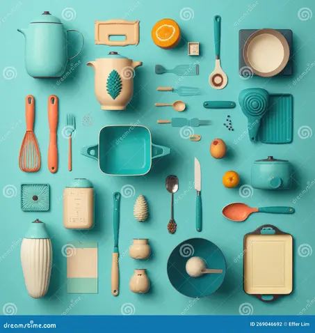 أدوات المطبخ والطعام