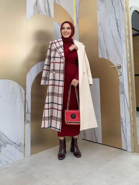 SW18 manteau nas nas a carreau