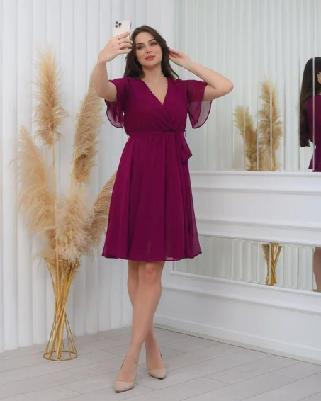 S21 Robe ete Aubergine