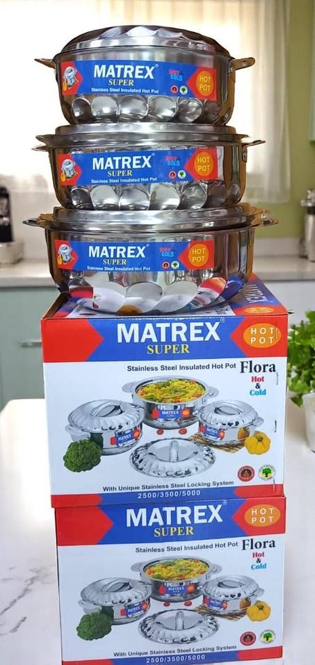 🔥 Plats Isothermes Matrex Super – Acier Inoxydable 🌡️