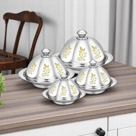 Set de Clochettes de Service en Acier Inoxydable