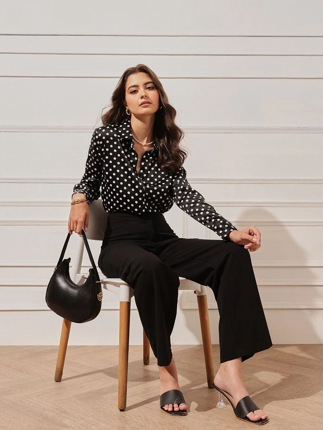 chemis polka dots