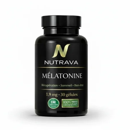 NUTRAVA MELATONINE – Sommeil profond & Récupération