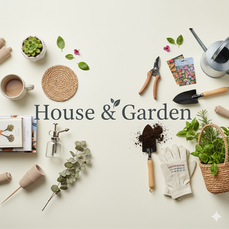 البيت والحديقة