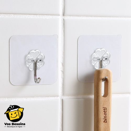 Accroche murale adhésive