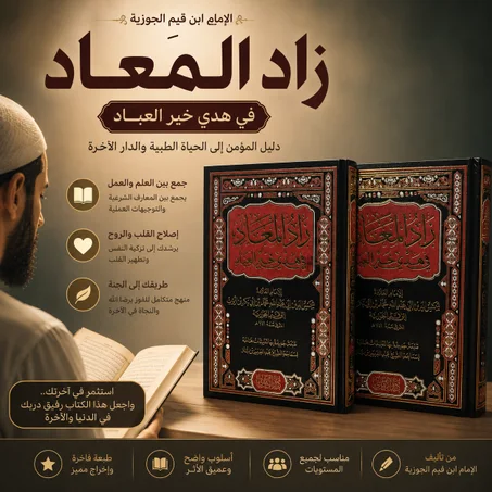 زاد المعاد في هدي خير العباد (مجلدين)