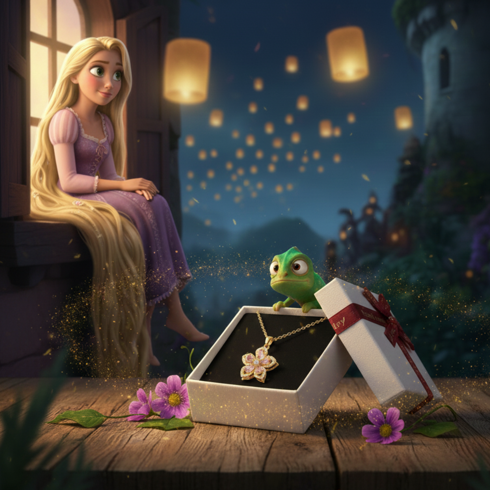 سلسلة الأميرة رابونزيل