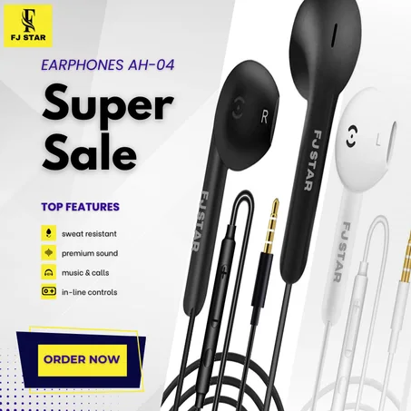 Earphone Fj Star Aux AH-04