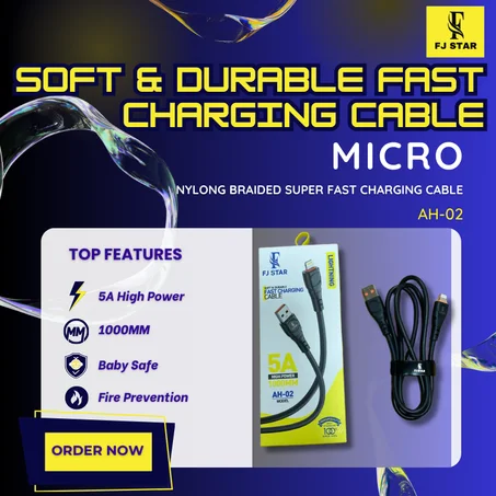 Cable Fj Star Usb To Micro AH-02