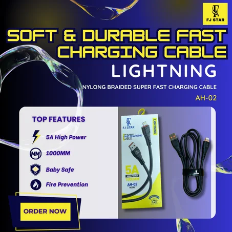 Cable Fj Star Usb To Lightning AH-02