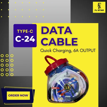 Cable Fj Star Type-c To Usb 6A Output C-24