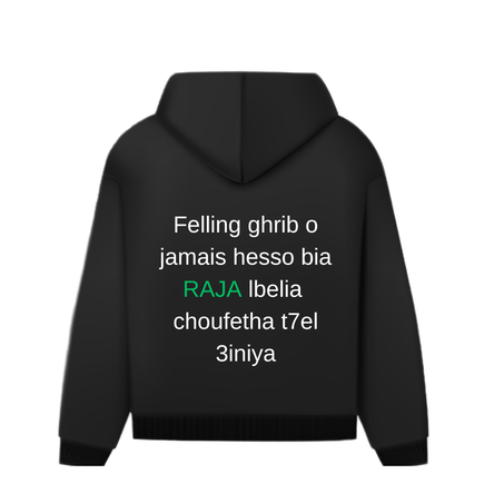 Raja O Plomo hoodie oversized