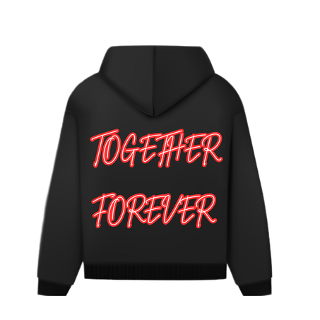 TOGETHER FOREVER hoodie oversized