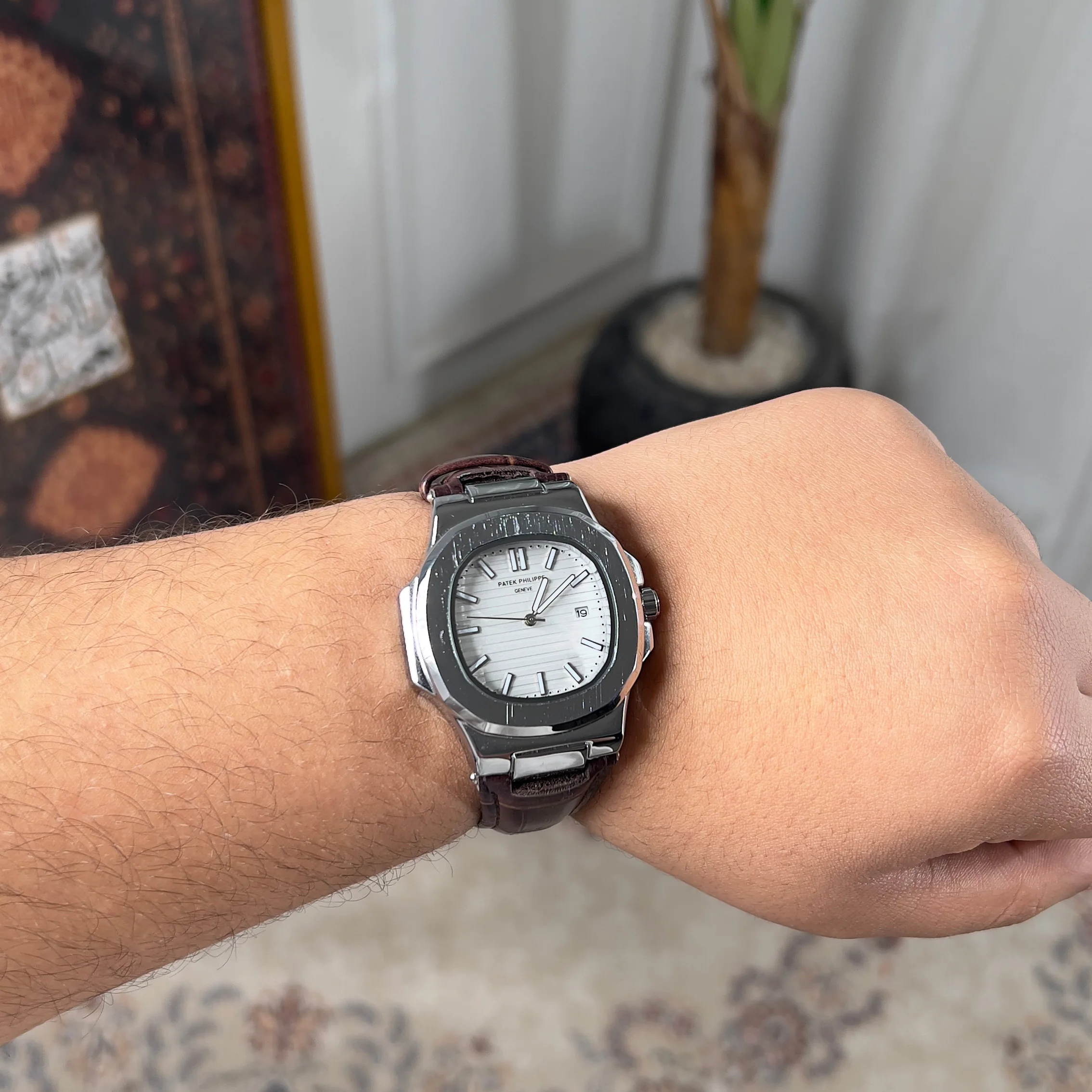 Patek Philippe Geneve Leather