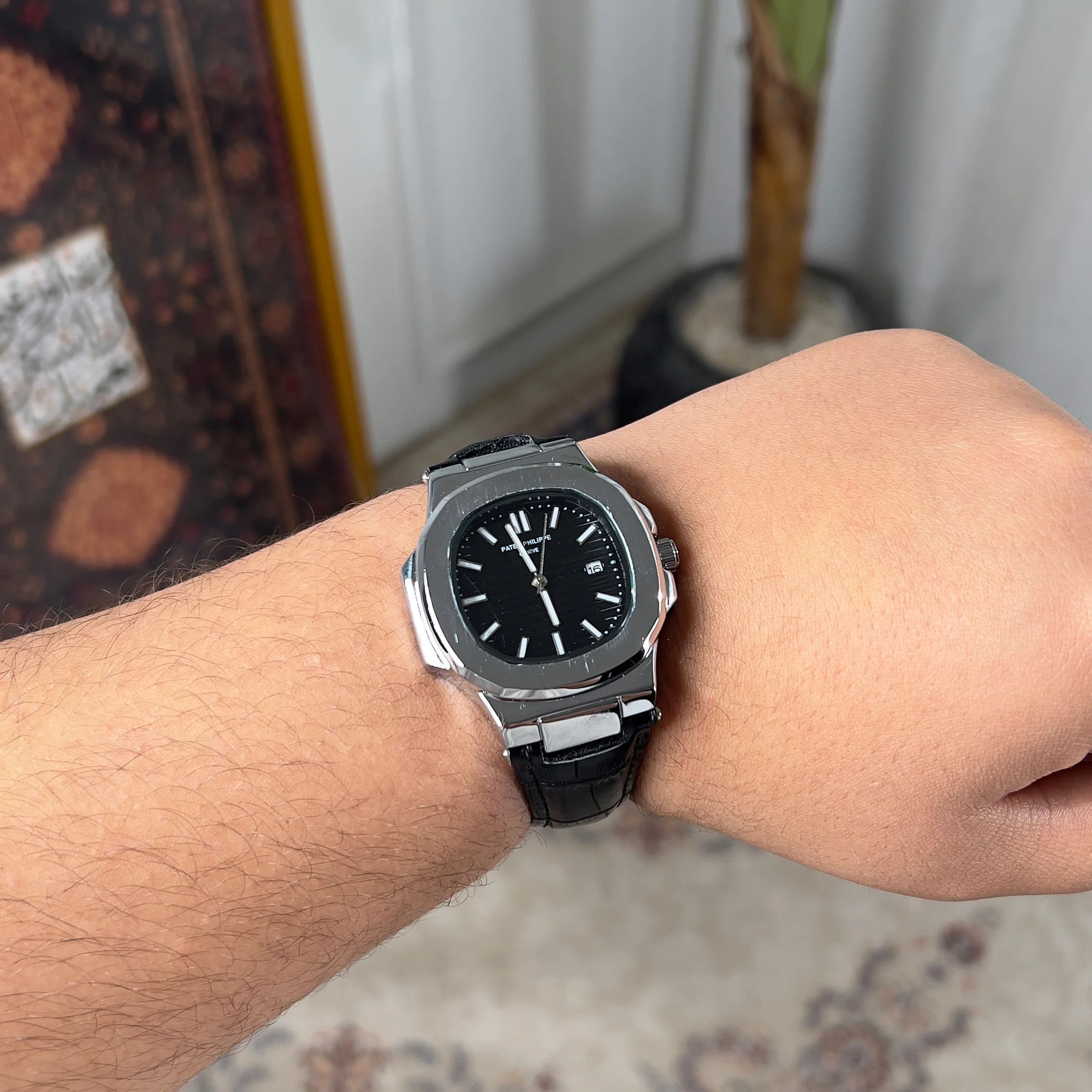 Patek Philippe Geneve Leather