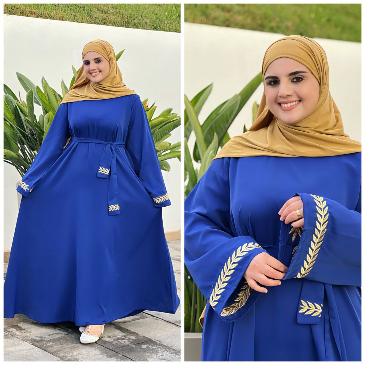 كسوة بطرزة أو بالحزام بحلة جديدة
