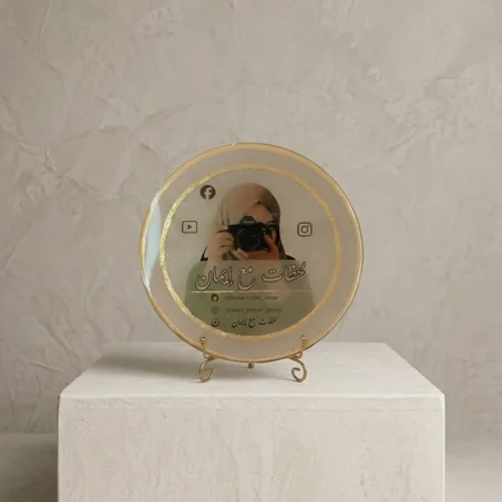 Custom Resin Brand Plaque