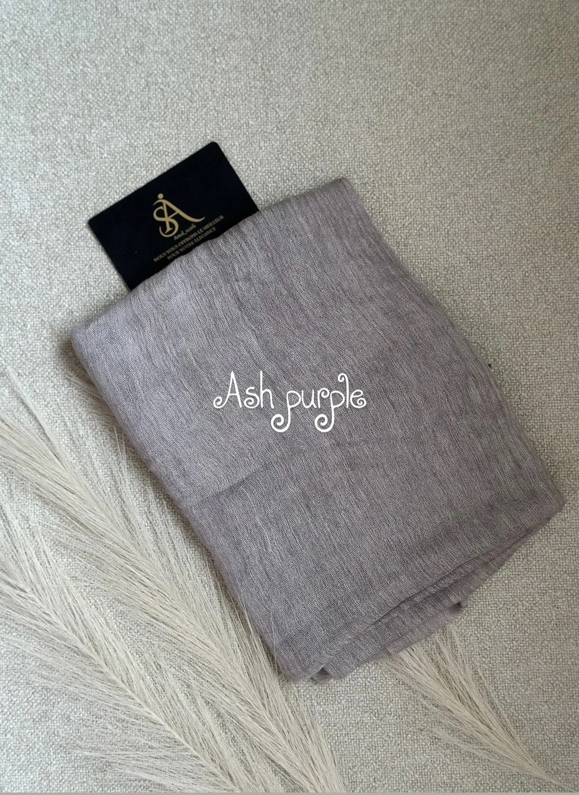 Hijab Thaïlandais Refiled/ couleur : Ash purple