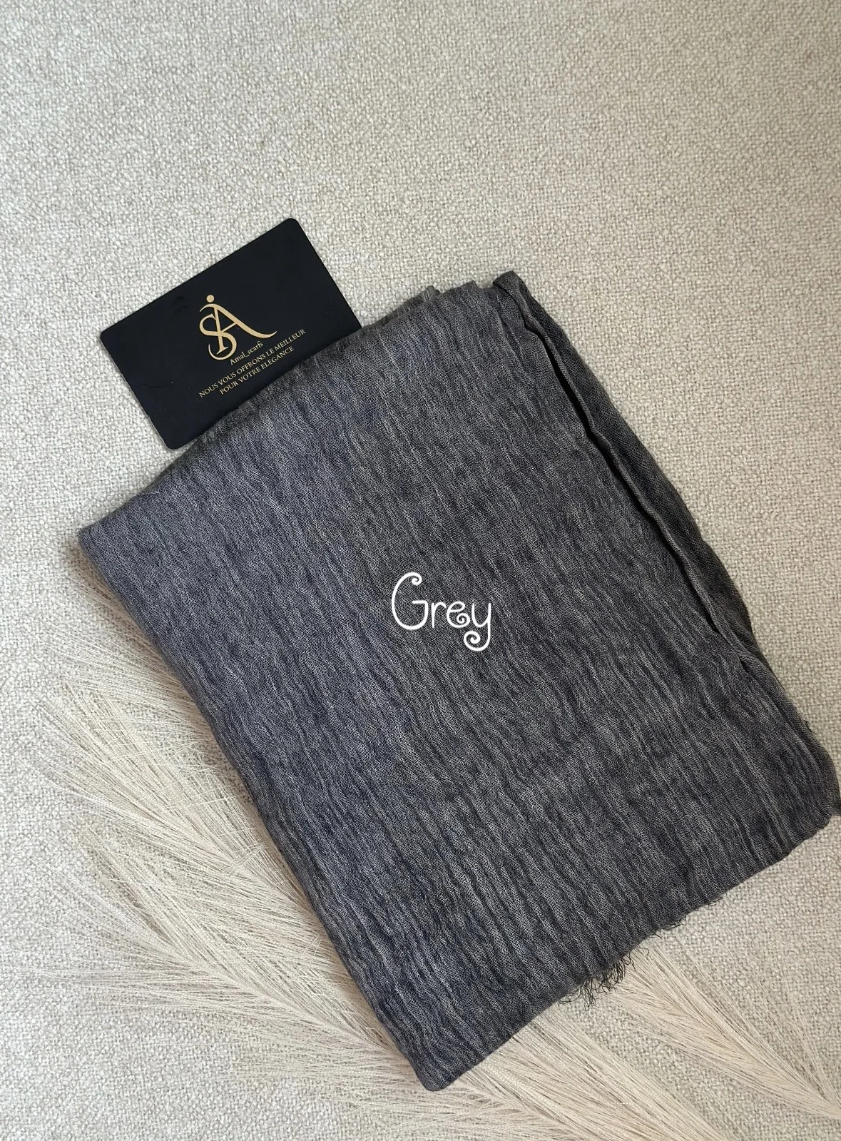 Hijab Thaïlandais Refiled/couleur : Grey