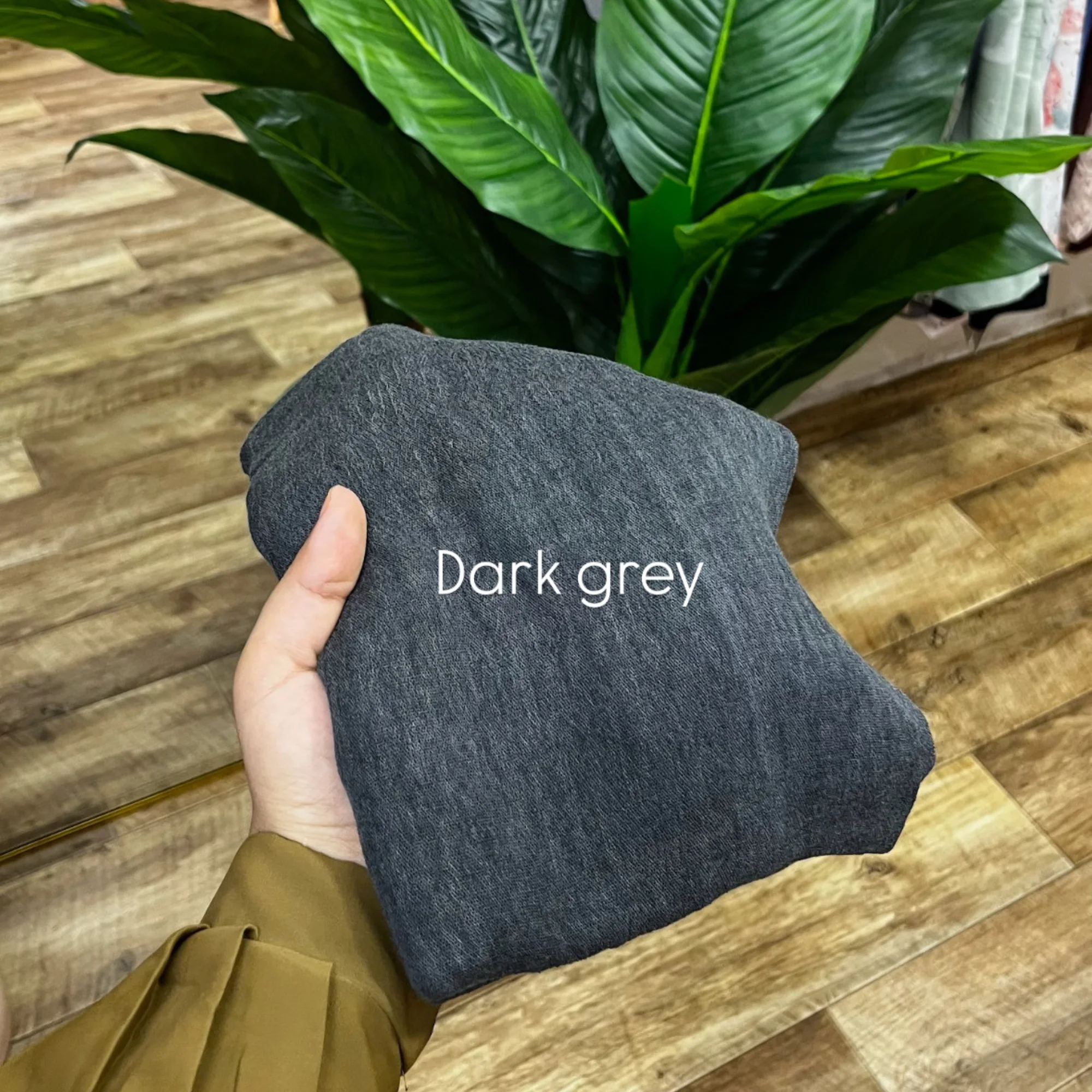 Hijab Thaïlandais Refiled/couleur : Dark grey