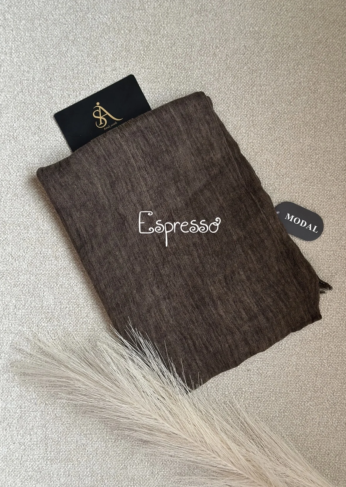 Hijab Thaïlandais Refiled /  couleur : Espresso