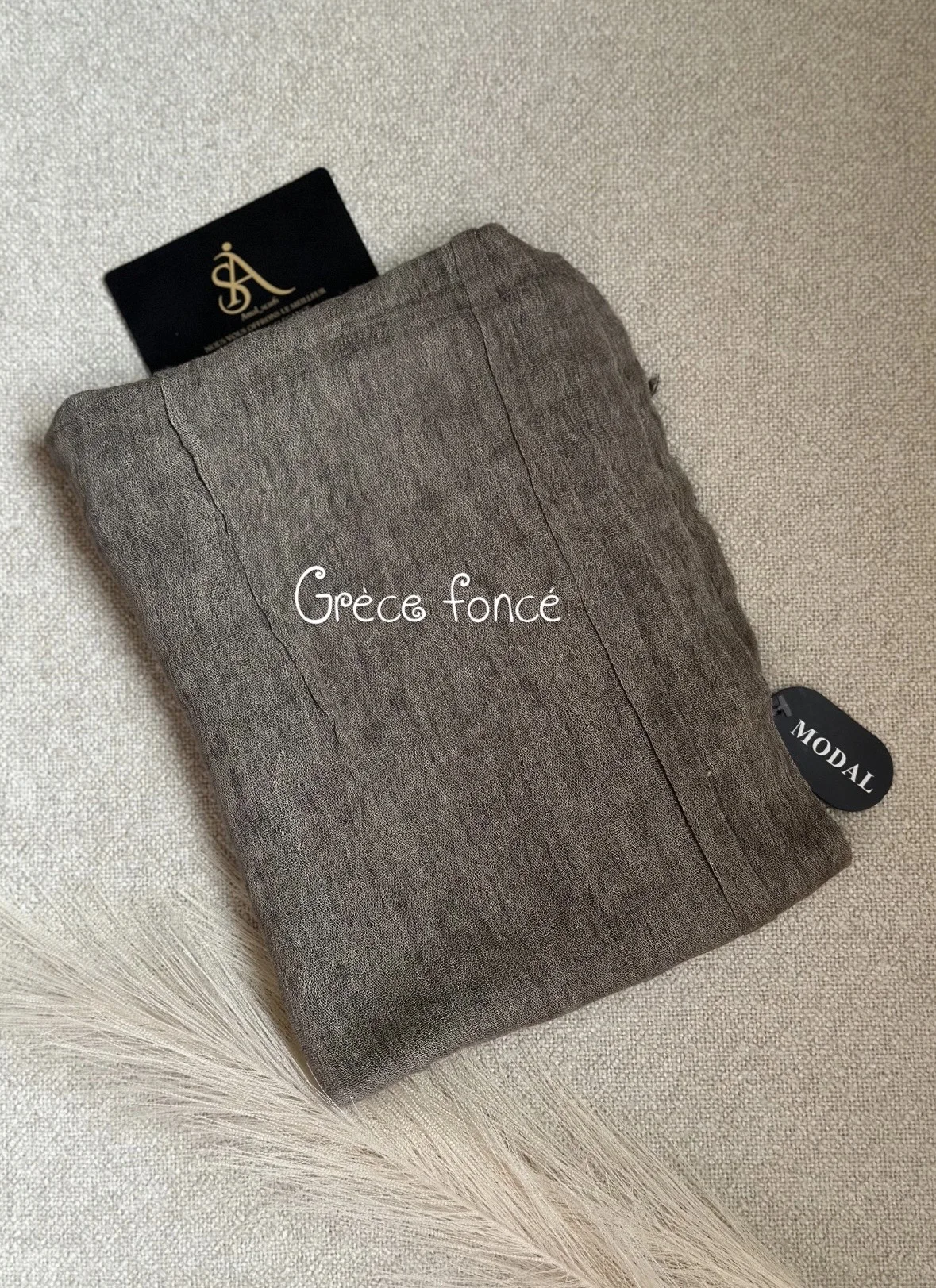 Hijab Thaïlandais Refiled /    couleur : Grége