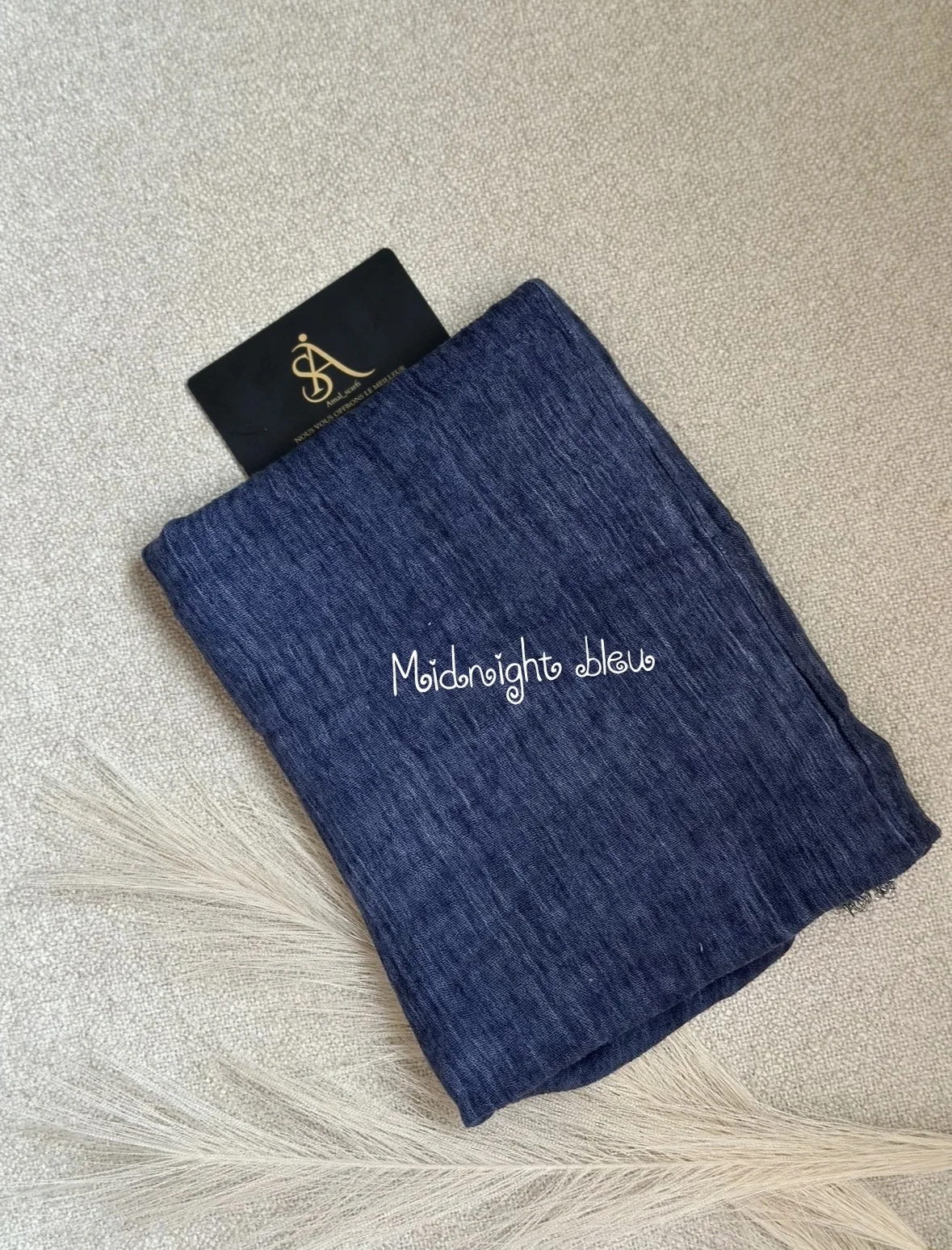 Hijab Thaïlandais Refiled/couleur : Midnight bleu