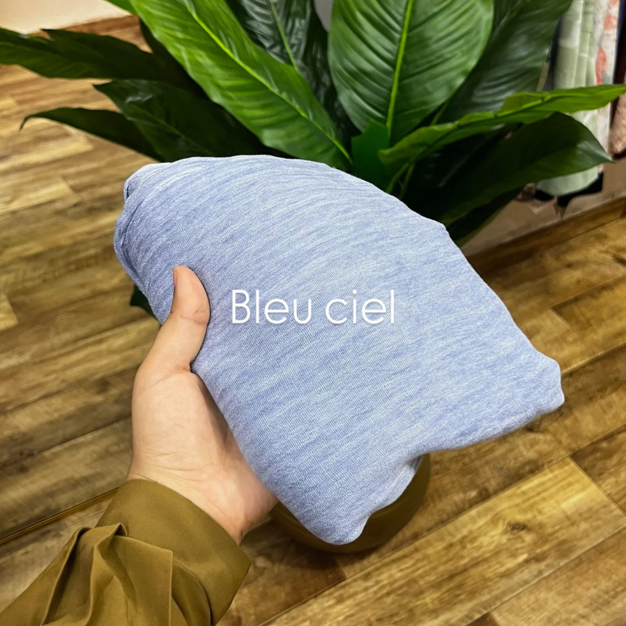 Hijab Thaïlandais Refiled/couleur : Bleu ciel