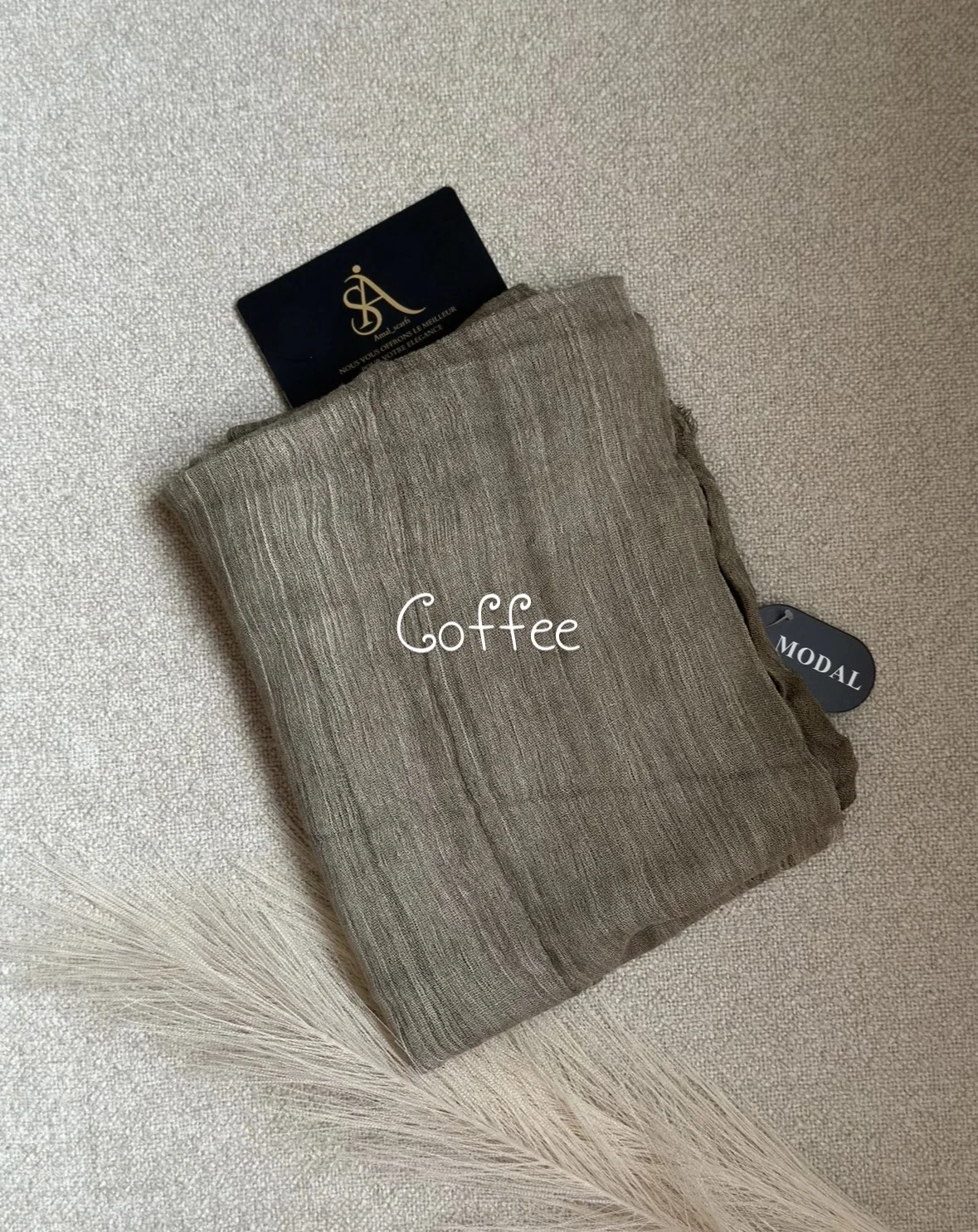 Hijab Thaïlandais Refiled /    couleur : Coffee