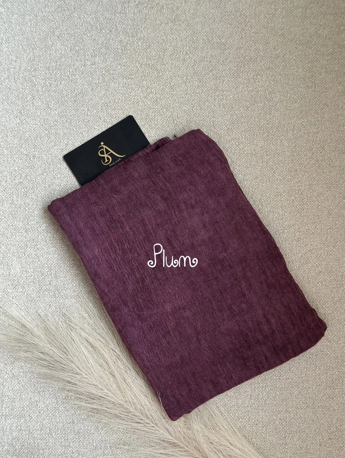 Hijab Thaïlandais Refiled / couleur : plum