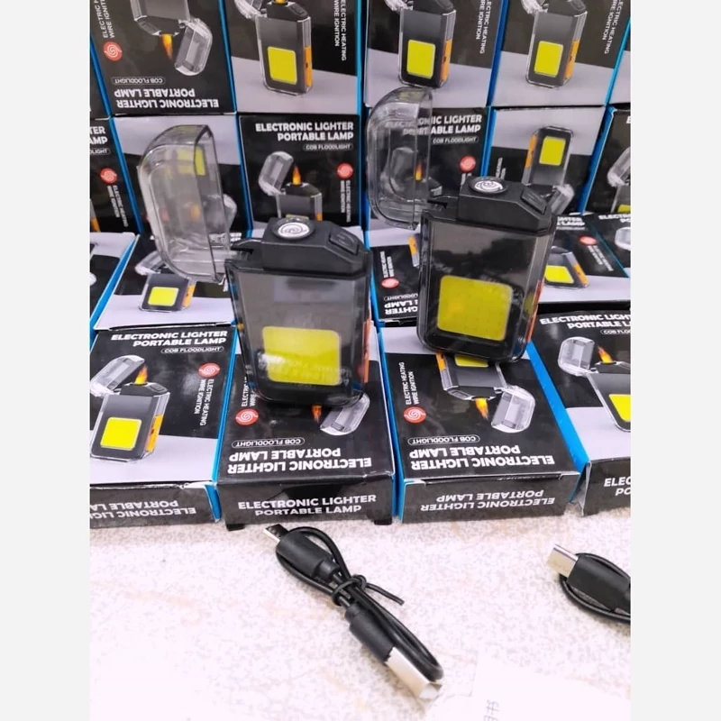 ولاعة كهربائية عصرية بدون لهب – USB قابلة لإعادة الشحن – آمنة وسهلة الاستعمال