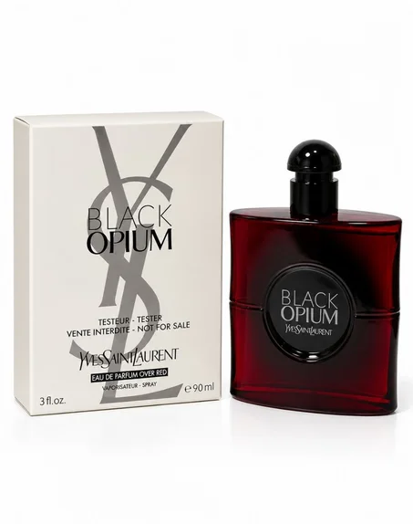Yves Saint Laurent Black Opium Over Red Eau de Parfum Tester 90 ml