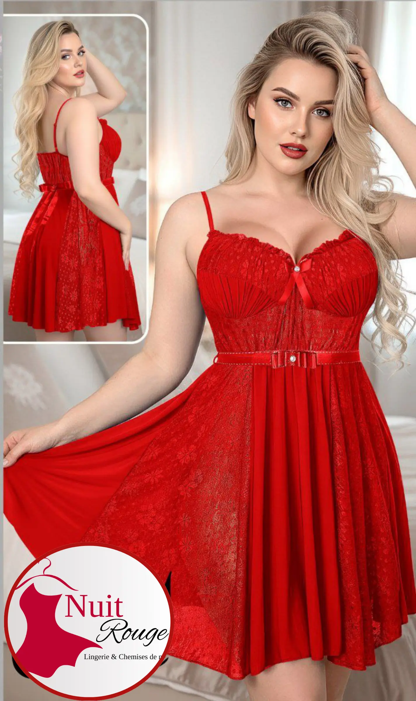 ✔️حمراء ومغرية.. هاد الليلة غادي تبقى فالبال ❤️007