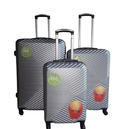 Set De 3 Valises (grande + Moyenne + Petite)