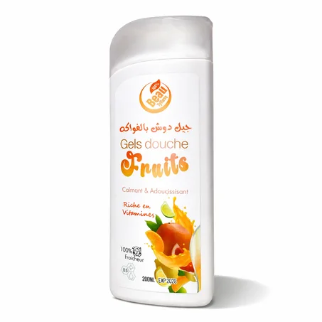 جل الاستحمام برائحة الفواكه