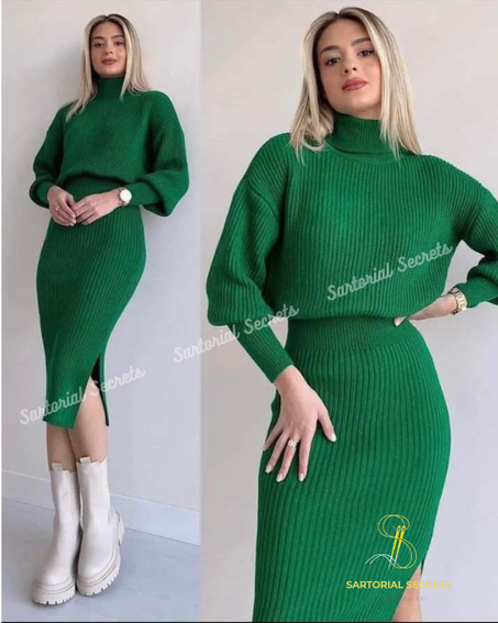 Ensemble Col Montant