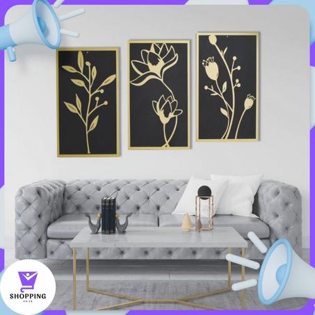 ثلاث لوحات أنيقة + هدية 🎁