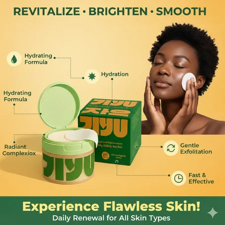 Korean Professional Skincare Pads™ — The 60-Second Daily Treatment for Clear, Even, Glowing Skin