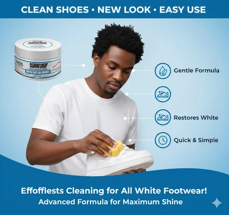 White Shoe Cleaning Cream