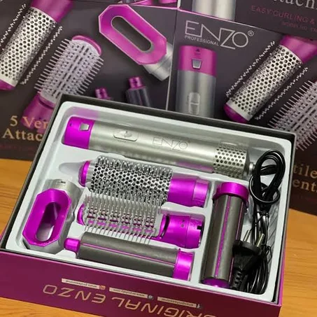 مجفف الشعر متعدد الوظائف من اينزو 5في 1 ( Brosse ENZO 5 in 1 )