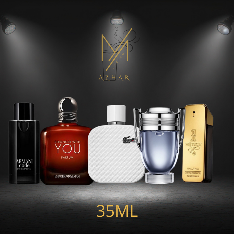 you+lacoste blanc+invictus+one million+armani code