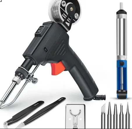 مسدس لحام كهربائي ، يدوي ، تدفئة داخلية ، قصدير ، لحام ، أداة إصلاح ، إرسال أوتوماتيكي