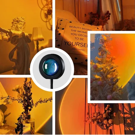 • مصباح غروب الشمس