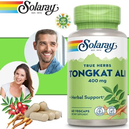 Solaray Tongkat Ali, 400 mg, 60 VegCaps