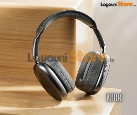 Casque bleutooth P9 - NOIR