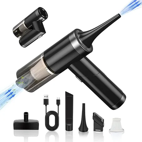 مكنسة كهربائية محمولة لتنظيف الكيبورد والكمبيوتر/السيارة/المنزل