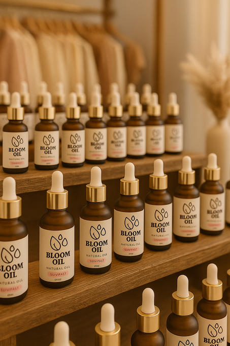 bloom oil بشرة خالية من تشققات