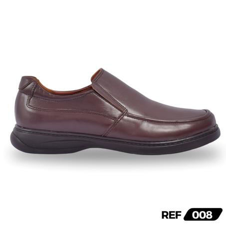chaussure médicale marron ref 008